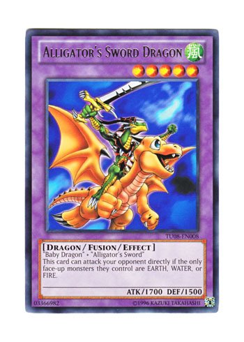 Amazon.co.jp: 遊戯王 英語版 TU08-EN008 Alligator's Sword Dragon